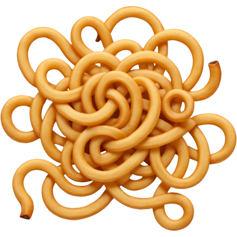 Curly fries emoji