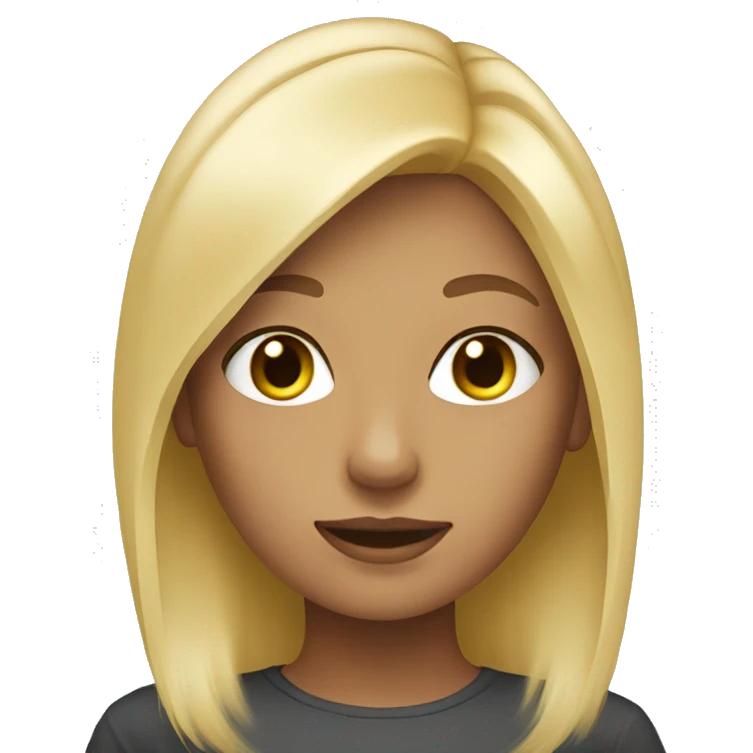 Two girl blonde hair  emoji