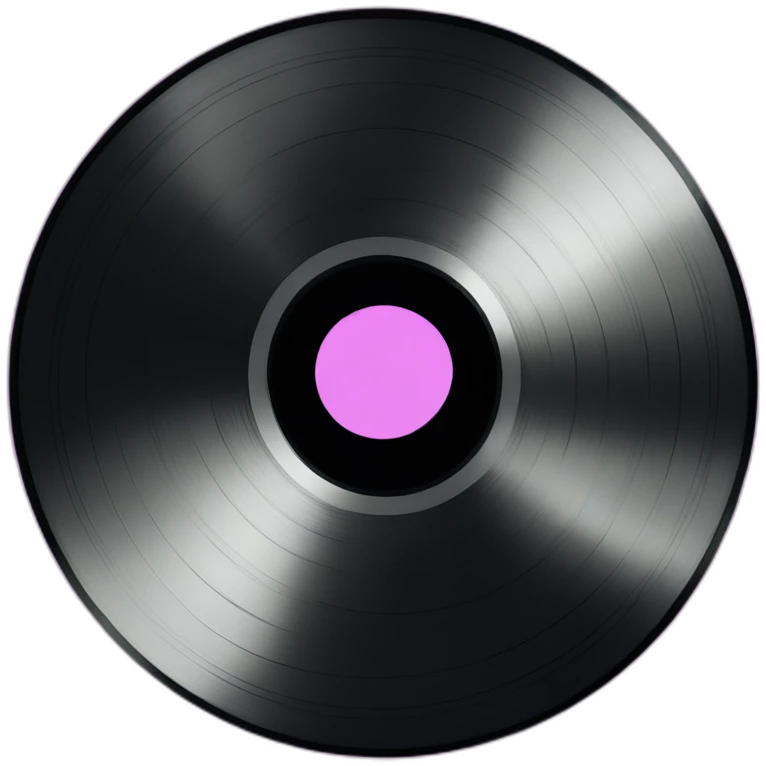 Vinyl record emoji