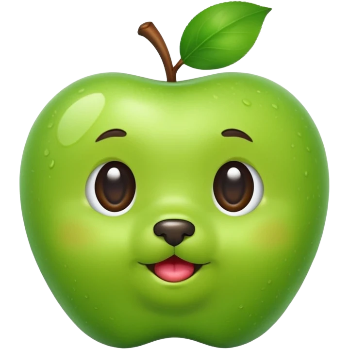 green apple pachiapup  emoji