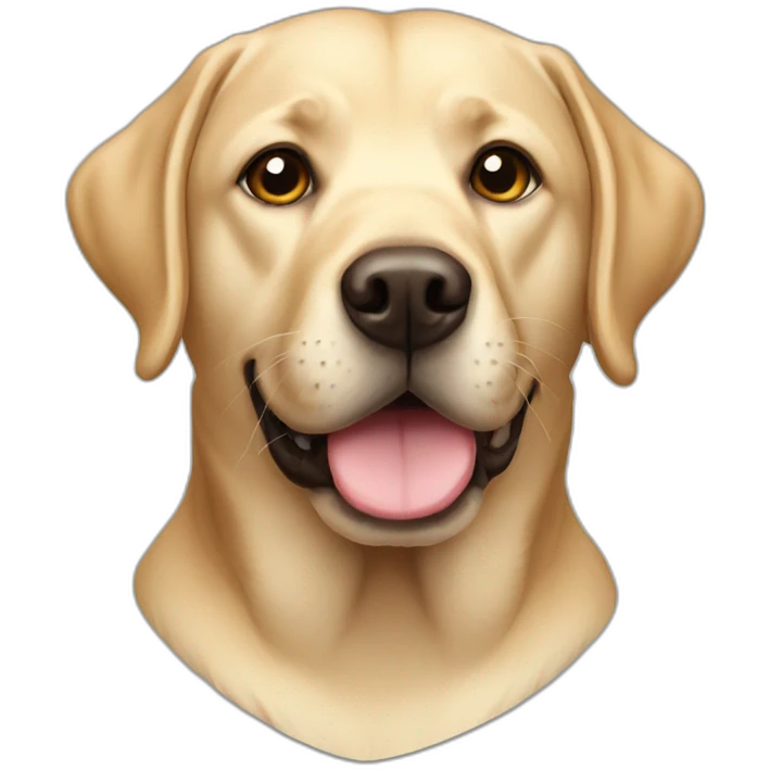 Labrador  emoji