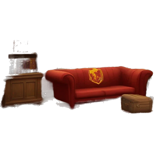 Hogwarts Gryffindor Common Room emoji