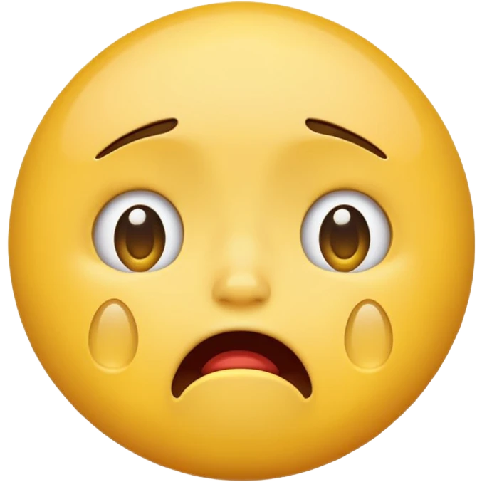 an emoji shoking itself and crying emoji