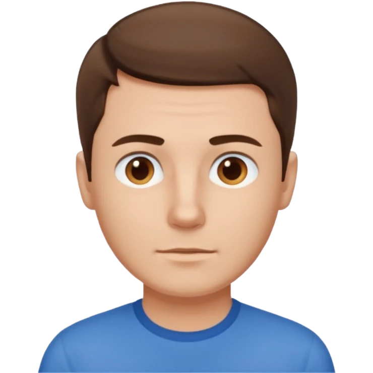 A man who look like hitler without mustache  emoji