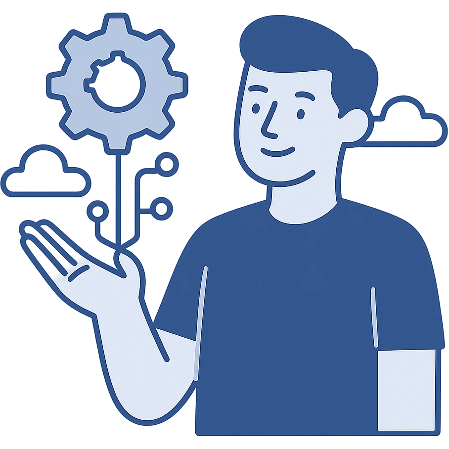 концепция технологии emoji