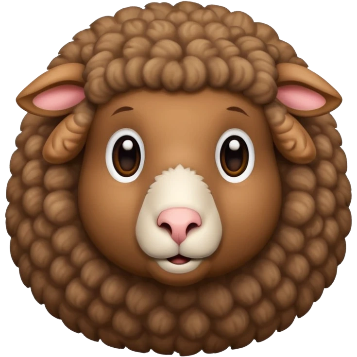 brown sheep emoji emoji