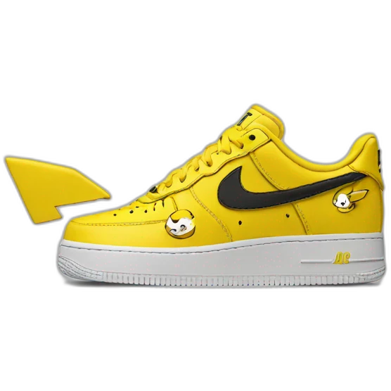 Pikachu Air Force 1 emoji