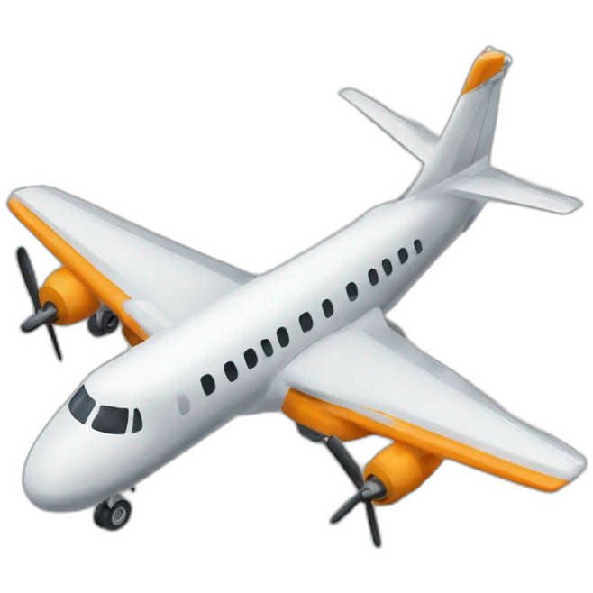 avion citrouille emoji