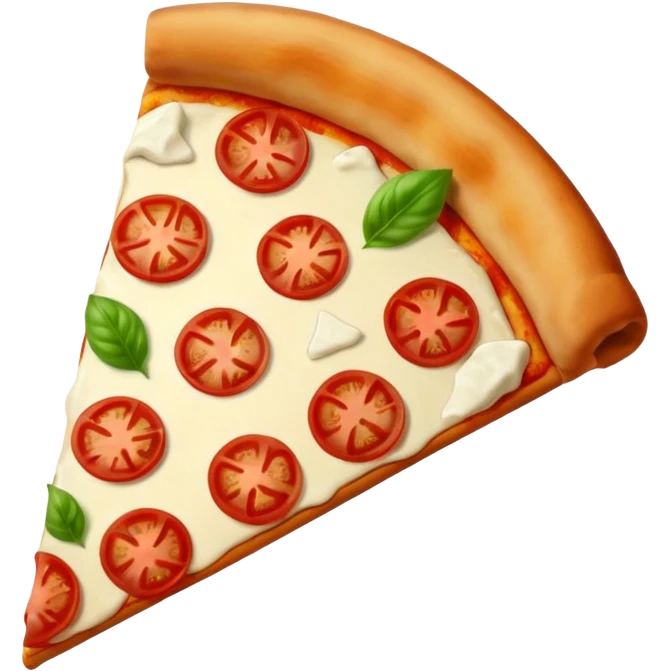 A pizza that embodies all the colors of France emoji