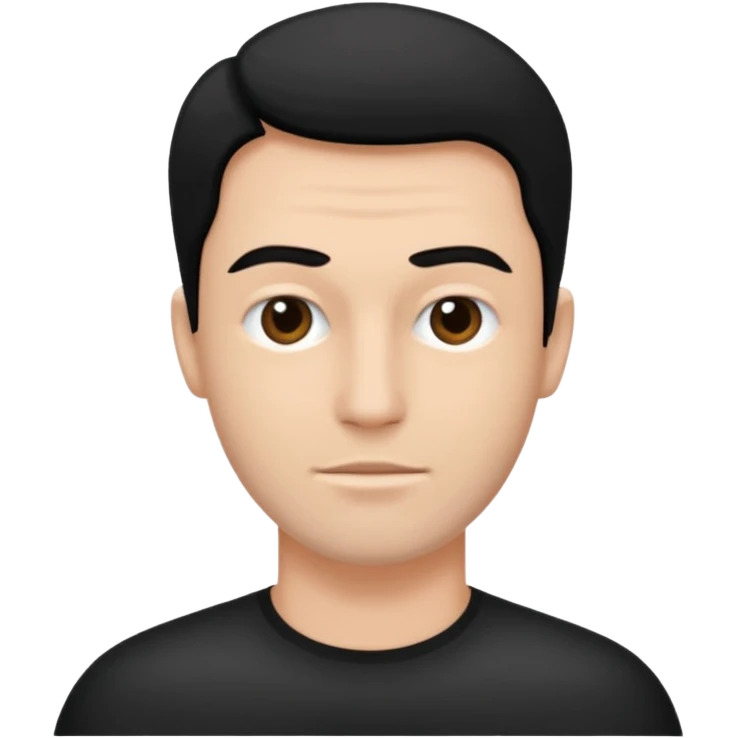 Un homme blanc qui frape un homme noir emoji