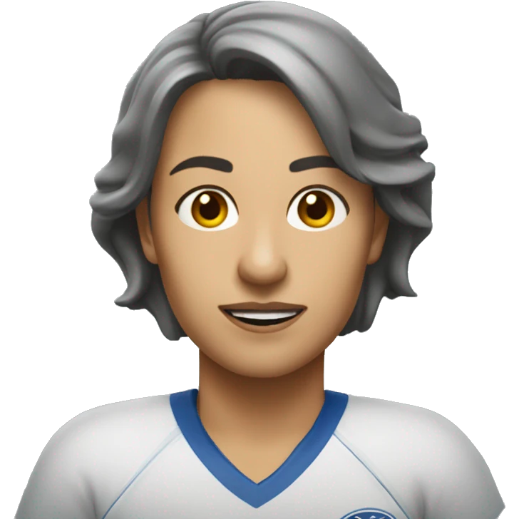 Barbara Bação a jogar paddel emoji