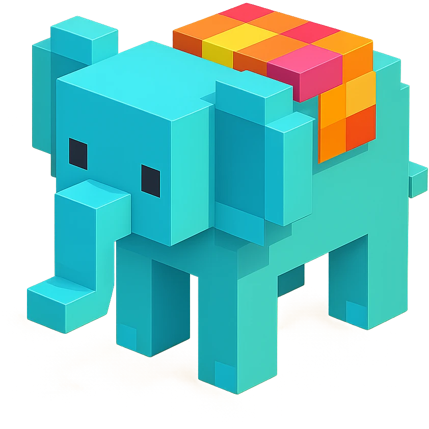 Elephant emoji