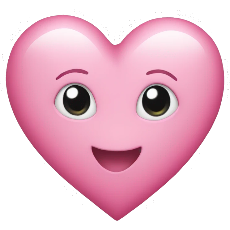Pink heart emoji