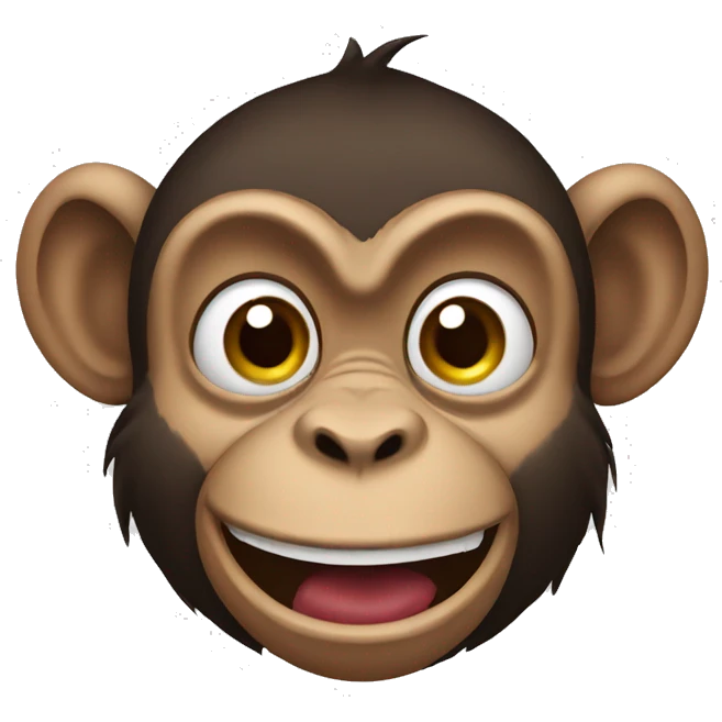 Crazy monkey  emoji