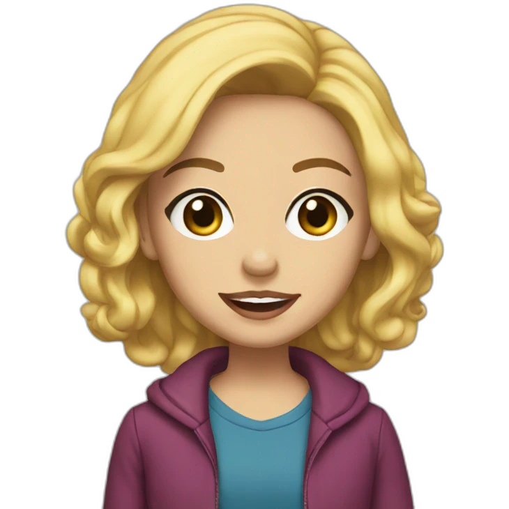 max from 2 broke girl emoji