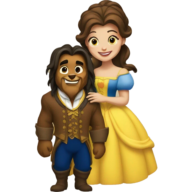 Beauty and the Beast emoji