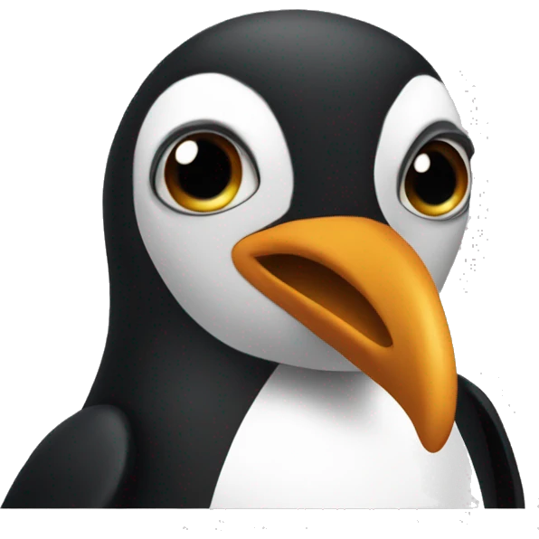üzgün penguen emoji