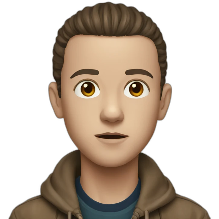 eleven from stranger things emoji