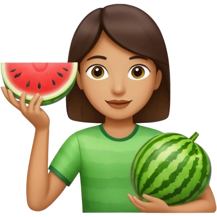 Combine 😼🍉👋 emoji