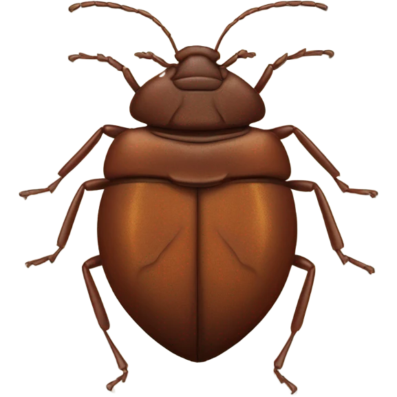 Ash trevino as a bed bug emoji