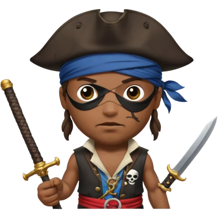 korsan pirate character emoji