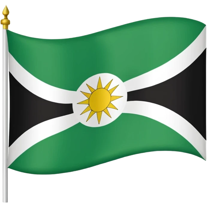 Just do a simple flag I want to put in my bio. Have u seen the panjshir flag do that it’s not in the emojis but make it exactly like the picture don’t add anything else. something on the middle search it up and make it in a shape of flag like the emojis no it’s goes like green on  emoji