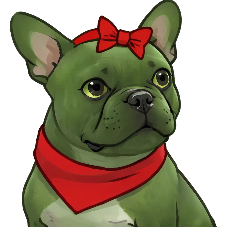 French Bulldog emoji