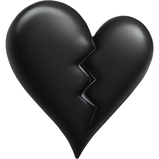 black double heart emoji
