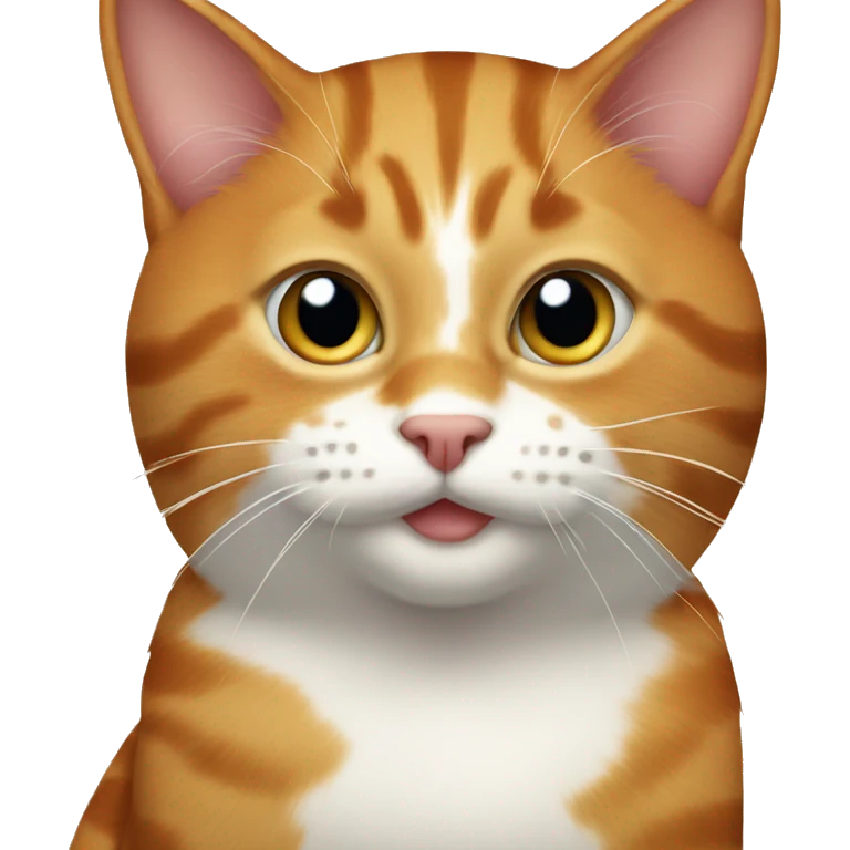 ginger spotted cat emoji