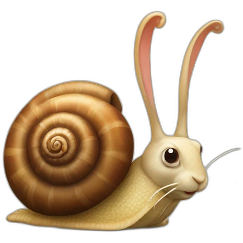 snail rabbit emoji