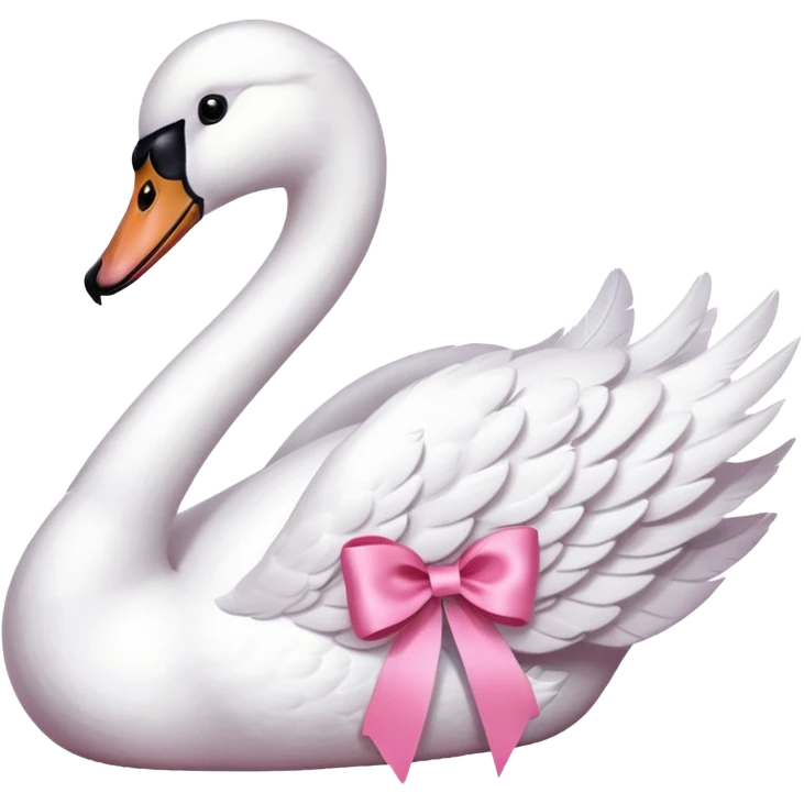 🦢🎀 emoji