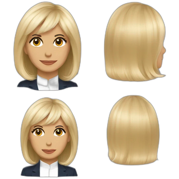 Brigitte Macron emoji