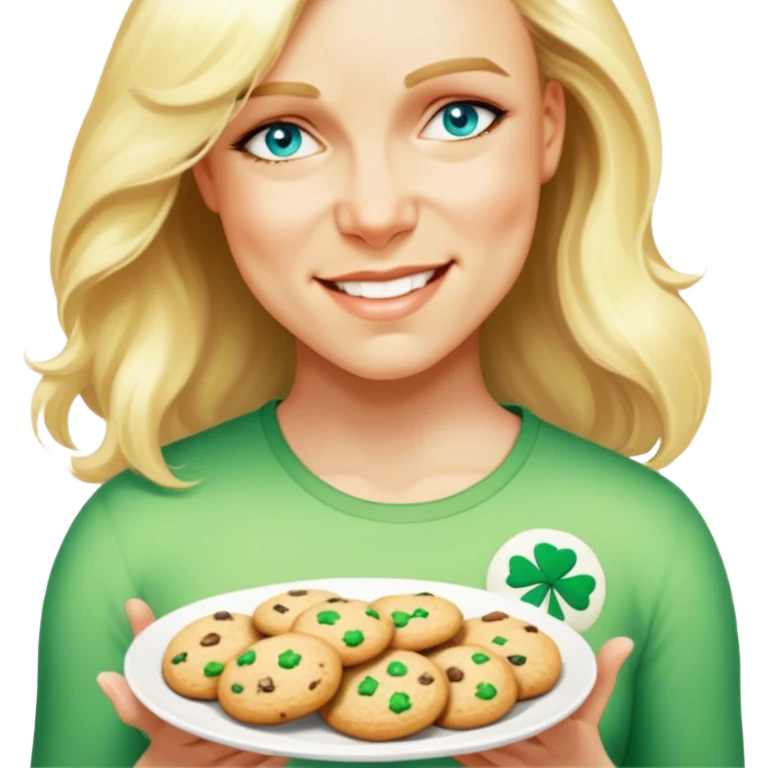 Irish Cookie emoji