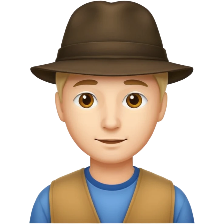 a man with hat  emoji