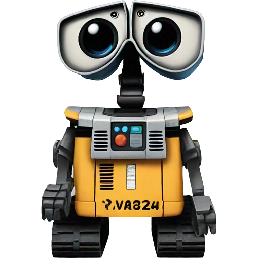 wall e wearing blue jersey emoji
