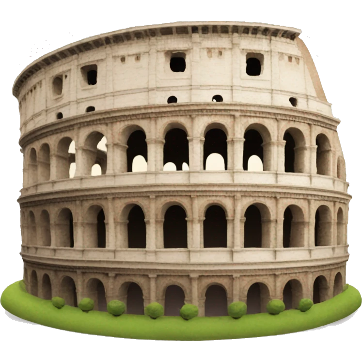 colosseum of rome emoji