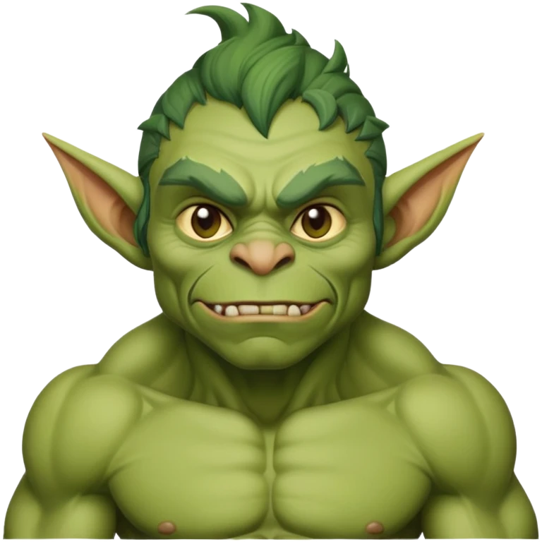 Naked goblin-male emoji