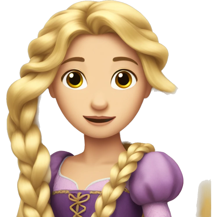 Rapunzel emoji