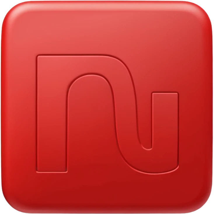 red square typed in it (NMU) emoji