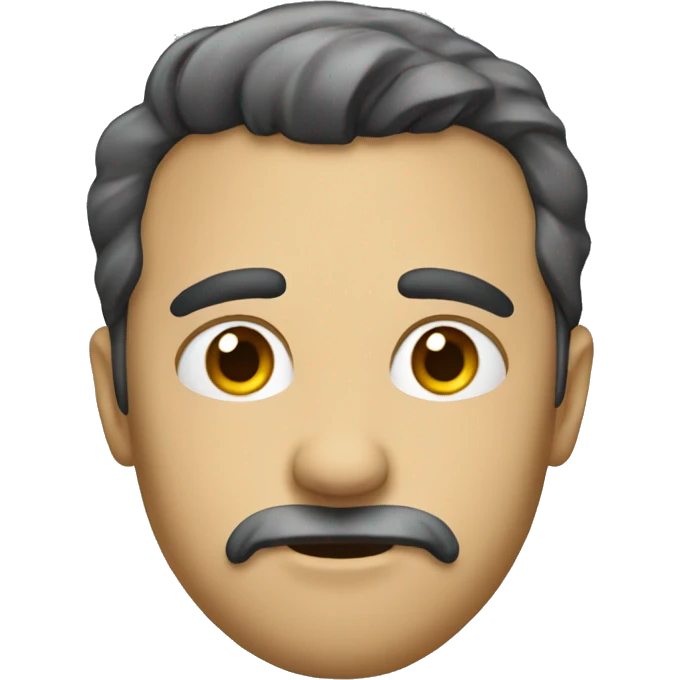 Not amuse look to left emoji
