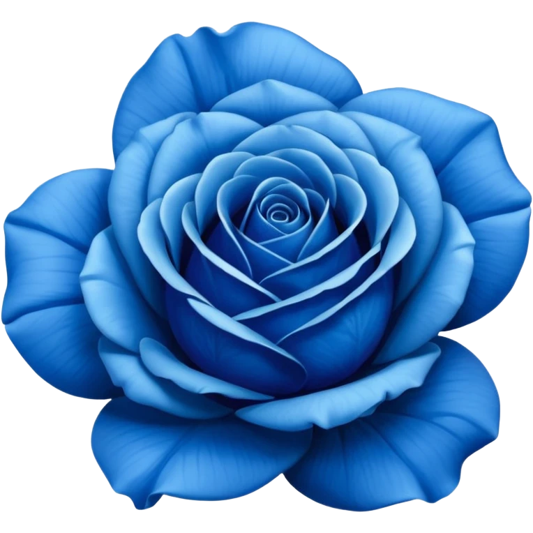 blue rose emoji