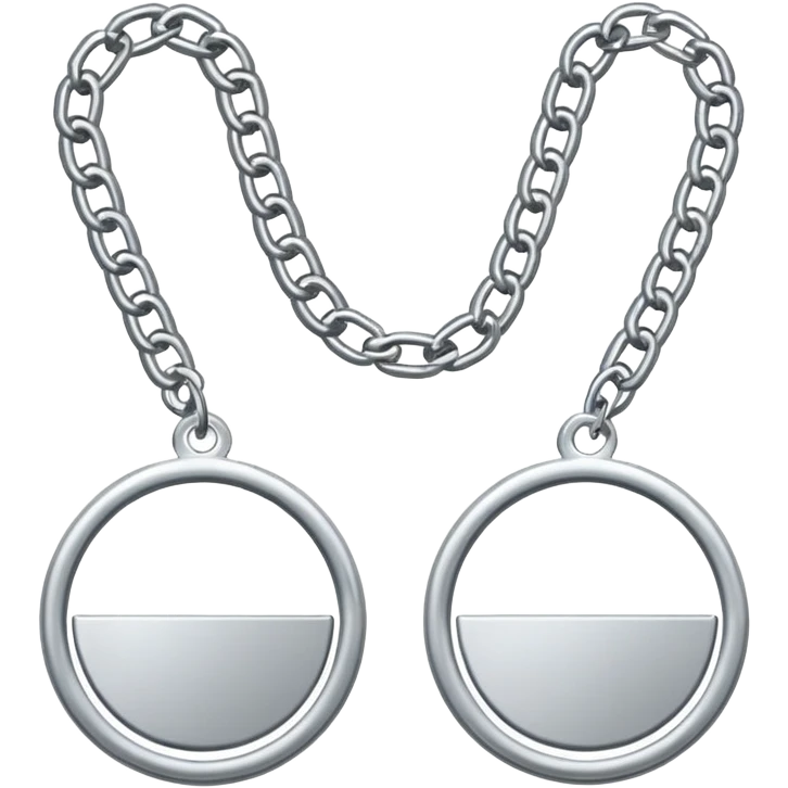 Disc golf chains emoji