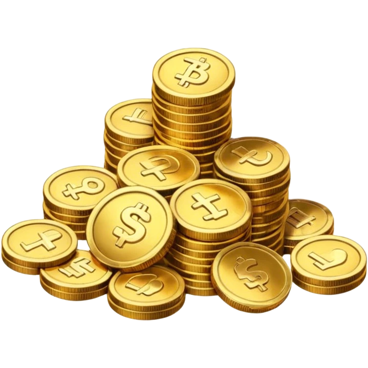 Indian rupees in coin emoji