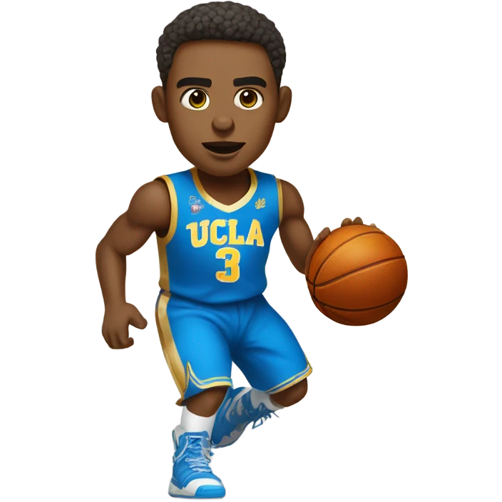 UCLA basketball player emoji