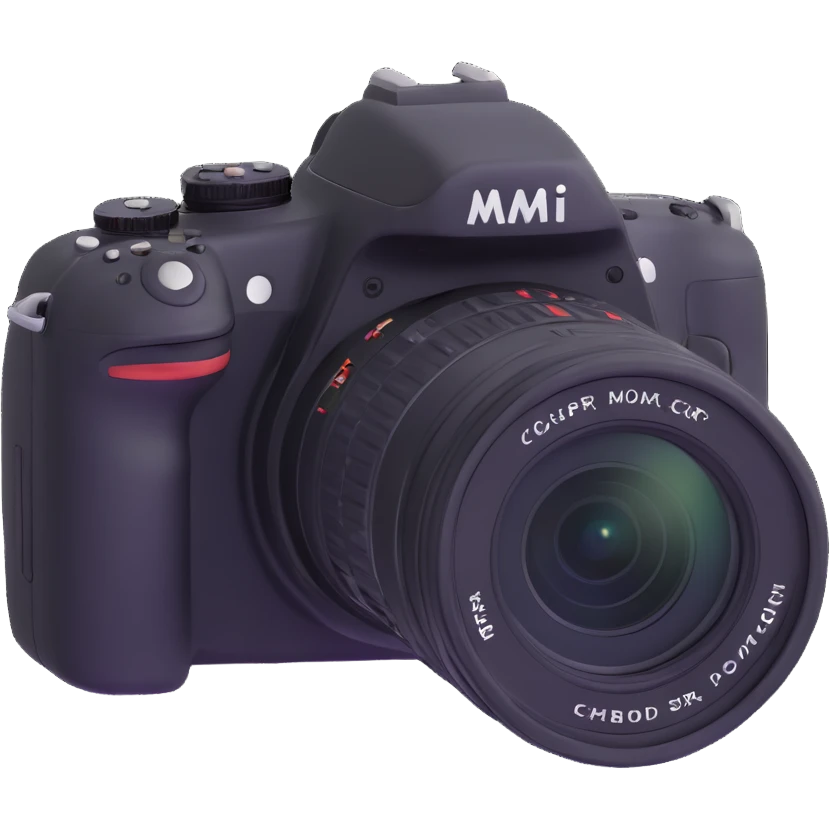 digital DSLR camera emoji