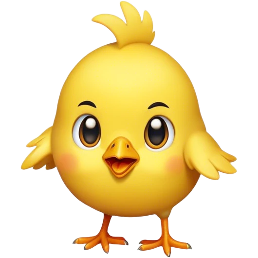 Merge a 😵‍💫 and 🐥 emoji
