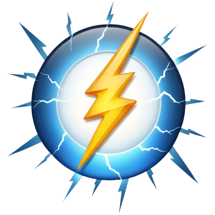 THUNDER FLASH emoji