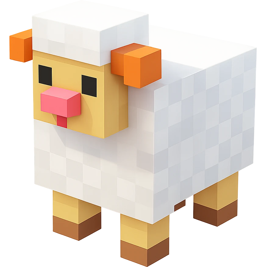 Sheep White emoji