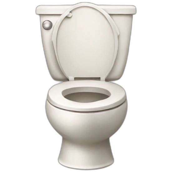 king sitting toilet emoji
