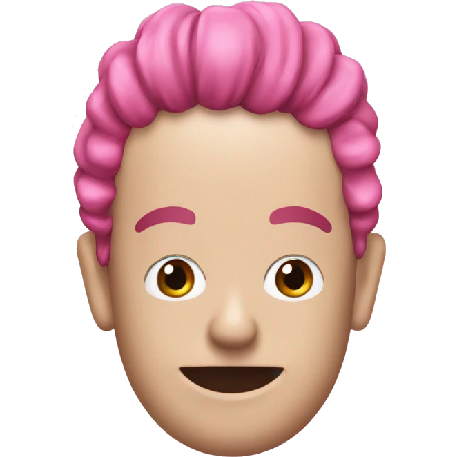 Pink nutcraker emoji